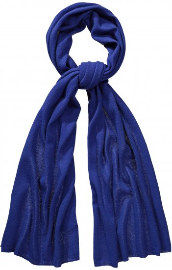 Ulla Popken Virgin Wool Cashmere Mix Scarf Deep Aqua - Modni dodatki - 