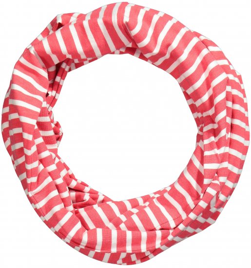 Ulla Popken Striped Infinity Scarf Light Pink - Modni dodatki - 