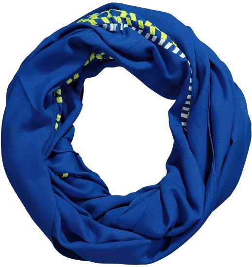 Ulla Popken Embroidered Infinity Scarf Opal Green - Modni dodatki - 