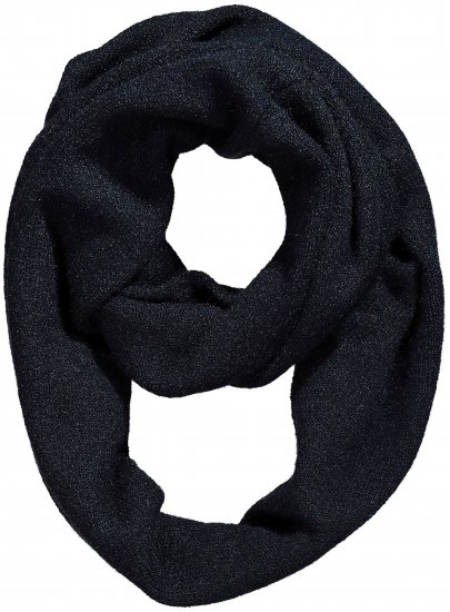 Ulla Popken Knit Infinity Scarf Navy - Modni dodatki - 