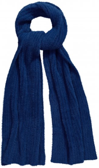 Ulla Popken Ribbed Knit Scarf Navy - Modni dodatki - 