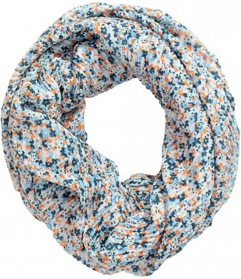 Ulla Popken Ditsy Floral Infinity Scarf Off-White - Modni dodatki - 