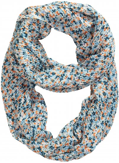 Ulla Popken Ditsy Floral Infinity Scarf Off-White - Modni dodatki - 