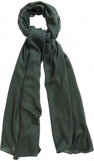 Ulla Popken Lightweight Scarf Olive Grey - Modni dodatki - 