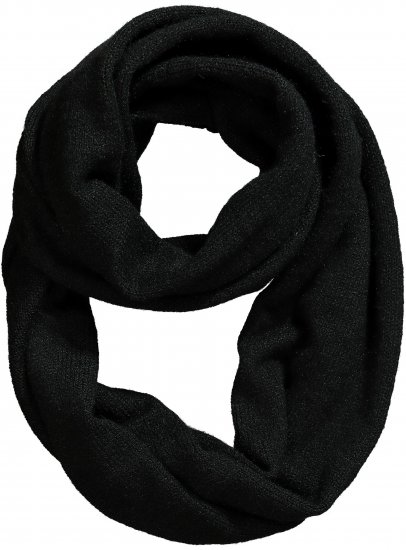 Ulla Popken Knit Infinity Scarf Black - Modni dodatki - 