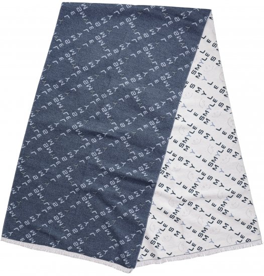 Ulla Popken Smyle Reversible Scarf Navy - Modni dodatki - 
