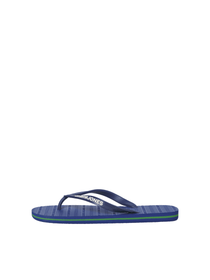 Jack & Jones Basic Flip Flop Slippers Blue Quartz - Moški čevlji 40-52 - 