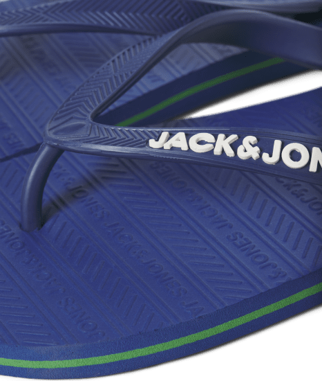Jack & Jones Basic Flip Flop Slippers Blue Quartz - Moški čevlji 40-52 - 