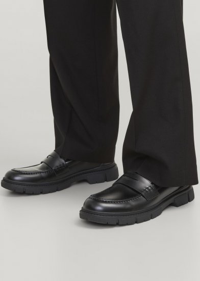 Jack & Jones Baker Loafers Anthracite - Moški čevlji 40-52 - 