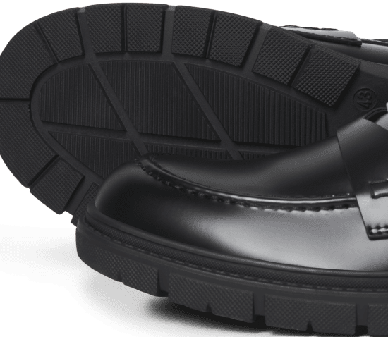 Jack & Jones Baker Loafers Anthracite - Moški čevlji 40-52 - 