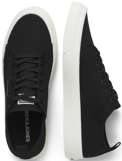 Jack & Jones Bayswater Canvas Sneakers Anthracite - Moški čevlji 40-52 - 