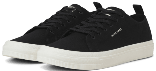 Jack & Jones Bayswater Canvas Sneakers Anthracite - Moški čevlji 40-52 - 