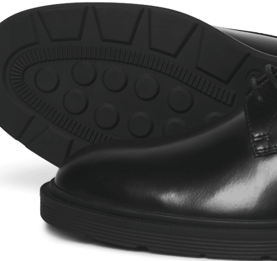 Jack & Jones Dax Leather Lace Shoes Anthracite - Moški čevlji 40-52 - 
