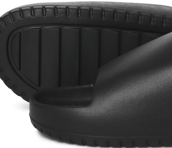 Jack & Jones Ripple Moulded Slider Slippers Anthracite - Moški čevlji 40-52 - 
