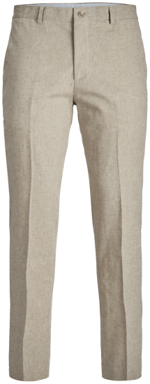 Jack & Jones Riviera Dress pants Beige - Kavbojke & Hlače - Moške Kavbojke in Hlače za Močnejše Postave