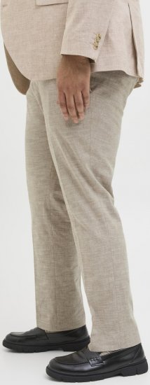 Jack & Jones Riviera Dress pants Beige - Kavbojke & Hlače - Moške Kavbojke in Hlače za Močnejše Postave