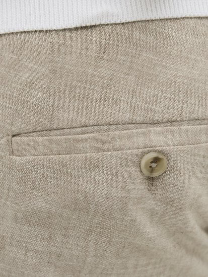 Jack & Jones Riviera Dress pants Beige - Kavbojke & Hlače - Moške Kavbojke in Hlače za Močnejše Postave