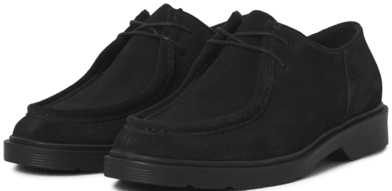 Jack & Jones Austin Suede Moc Black - Moški čevlji 40-52 - 