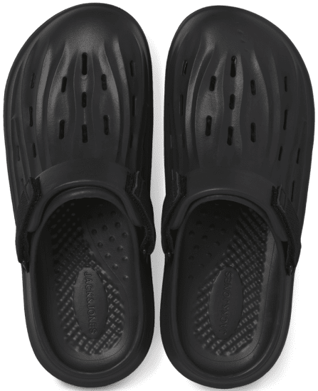 Jack & Jones Vincent Moulded Mules Black - Moški čevlji 40-52 - 