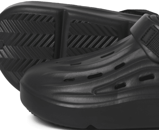 Jack & Jones Vincent Moulded Mules Black - Moški čevlji 40-52 - 