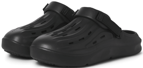 Jack & Jones Vincent Moulded Mules Black - Moški čevlji 40-52 - 