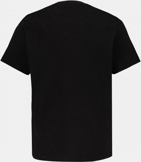 JP1880 AC/DC Graphic Comfort Fit Band T-Shirt Black - Kratke Majice - Moške kratke majice za močnejše postave