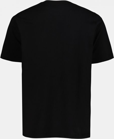 JP1880 Queen Graphic Comfort Fit Band T-Shirt Black - Kratke Majice - Moške kratke majice za močnejše postave