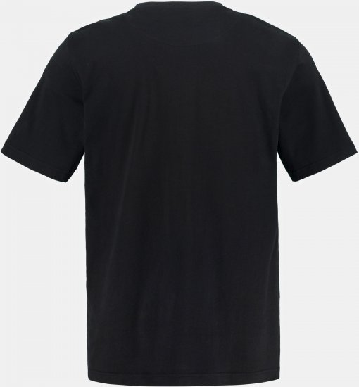 JP1880 Iron Maiden - Number of the Beast Graphic Comfort Fit Band T-Shirt Black - Kratke Majice - Moške kratke majice za močnejše postave