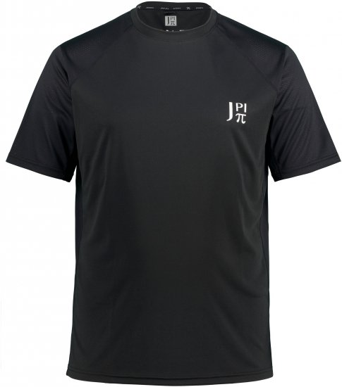 JP1880 FLEXNAMIC® QuickDry Tennis T-Shirt Black - Športna & zunanja oblačila - Moška Športna Oblačila za Močnejše postave