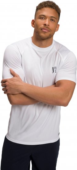 JP1880 QuickDry CoreFit Tennis T-Shirt White - Športna & zunanja oblačila - Moška Športna Oblačila za Močnejše postave