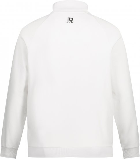 JP1880 Tennis Sweatshirt Snow White - Športna & zunanja oblačila - Moška Športna Oblačila za Močnejše postave