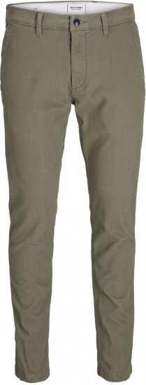 Jack & Jones Marco Dave Chinos Olive Green - Kavbojke & hlače - Moške Kavbojke in Hlače za Močnejše Postave