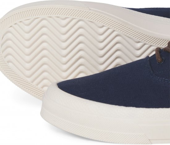 Jack & Jones Lington Canvas Sneakers Navy Blazer - Moški čevlji 40-52 - 