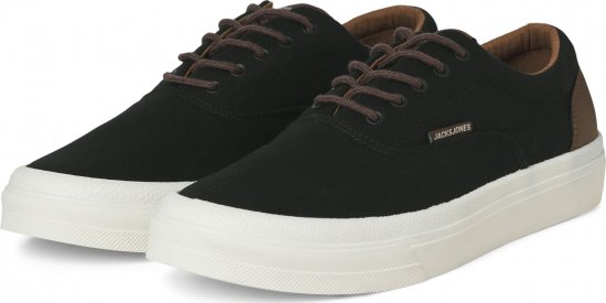 Jack & Jones Lington Canvas Sneakers Black - Moški čevlji 40-52 - 