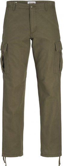 Jack & Jones KANE BARKLEY Cargopants Khaki - Kavbojke & hlače - Moške Kavbojke in Hlače za Močnejše Postave