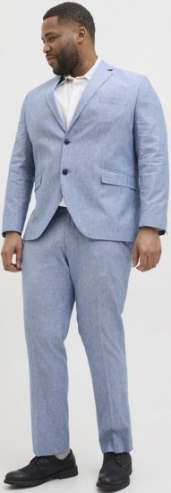 Jack & Jones Riviera Blazer Nautical Blue - Obleke - Velike številke oblek za moške