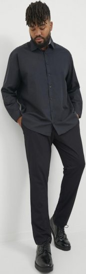 Jack & Jones Marco Cooper Chino Pants Black - Kavbojke & hlače - Moške Kavbojke in Hlače za Močnejše Postave