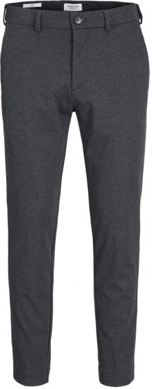 Jack & Jones Marco Cooper Chino Pants Dark Grey Melange - Kavbojke & hlače - Moške Kavbojke in Hlače za Močnejše Postave