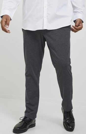 Jack & Jones Marco Cooper Chino Pants Dark Grey Melange - Kavbojke & hlače - Moške Kavbojke in Hlače za Močnejše Postave