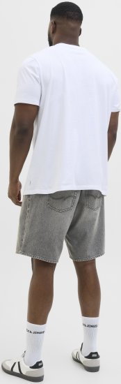 Jack & Jones Tony Original Denim Shorts Grey - Kratke hlače - Moške Kratke Hlače za Močnejše Postave