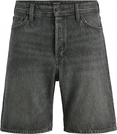 Jack & Jones Tony Original Denim Shorts Black - Kratke hlače - Moške Kratke Hlače za Močnejše Postave