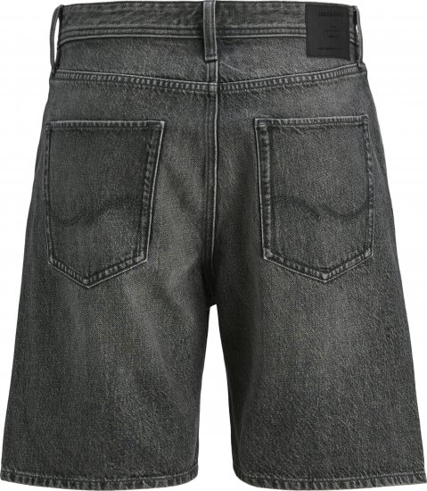 Jack & Jones Tony Original Denim Shorts Black - Kratke hlače - Moške Kratke Hlače za Močnejše Postave