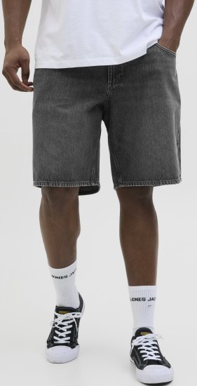 Jack & Jones Tony Original Denim Shorts Black - Kratke hlače - Moške Kratke Hlače za Močnejše Postave
