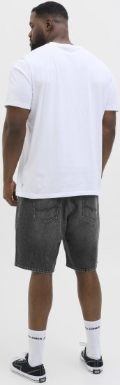 Jack & Jones Tony Original Denim Shorts Black - Kratke hlače - Moške Kratke Hlače za Močnejše Postave