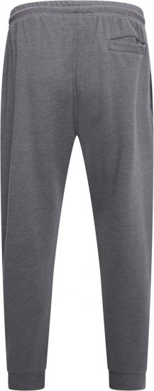 Kam Jeans 240 Textured Interlock Jog Pants Charcoal - Trenirke & kratke trenirke - Moške Trenirke za Močnejše Postave