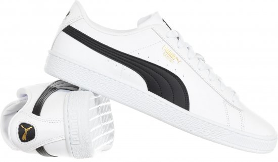 Puma Basket Classic XXI Sneakers White - Moški čevlji 40-52 - 