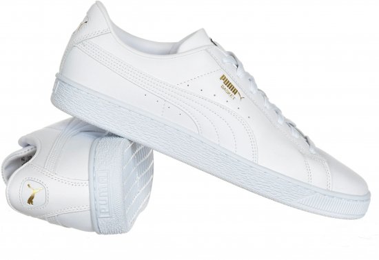 Puma Basket Classic XXI Sneakers White - Moški čevlji 40-52 - 