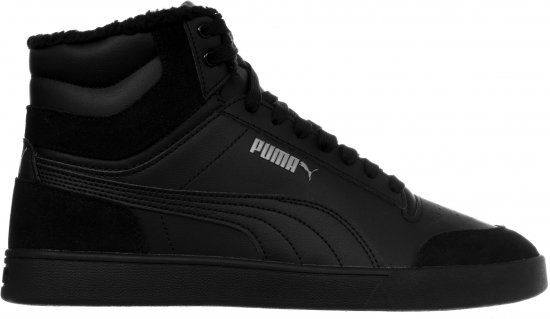 Puma Shuffle Mid Fur Shoes Black - Moški čevlji 40-52 - 