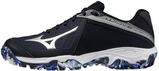 Mizuno X1GA2020 2 Sneakers Black/White/Blue - Moški čevlji 40-52 - 