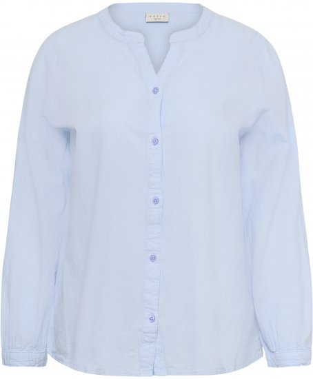 Kaffe Curve Nana Srajca z dolgimi rokavi Modra - Bluze & Tunike - 